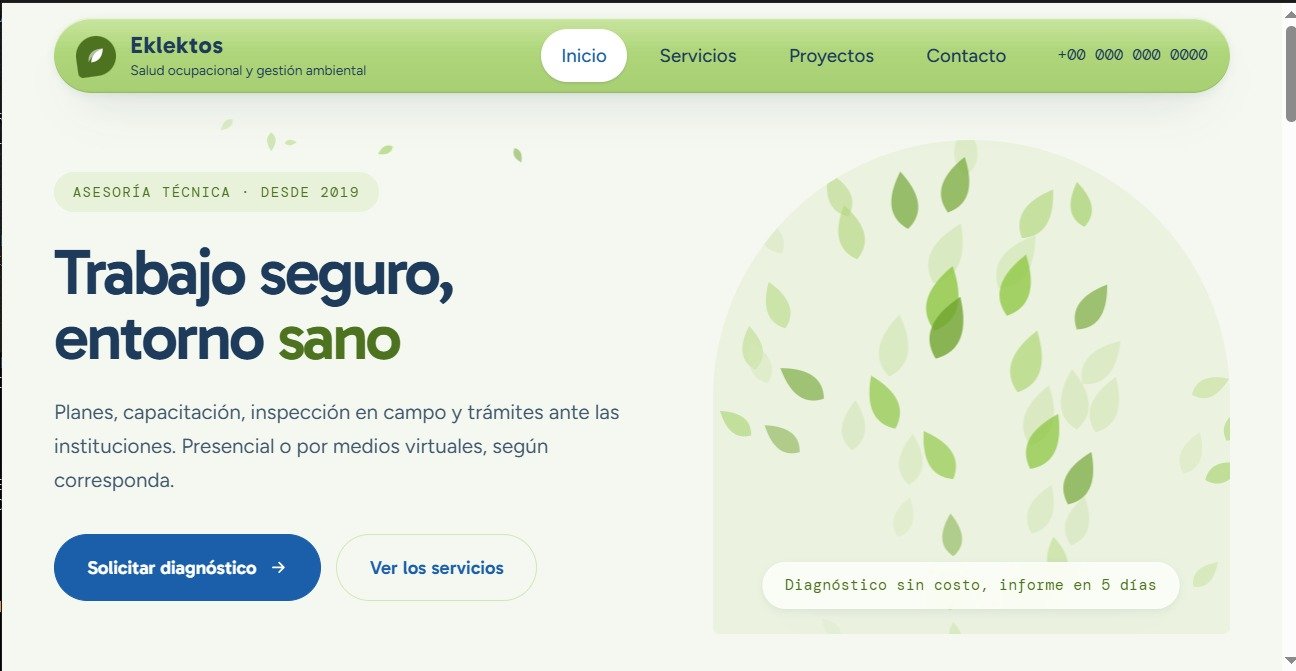 Eklektos: treinta y tres servicios técnicos que por fin se encuentran